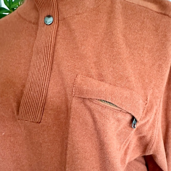 Men’s Banana Republic Zipper Turtle Neck Fall Sweater - Picture 4 of 5